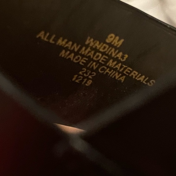 Nine West Dina Black Platform Wedge Sandals - Picture 6 of 6